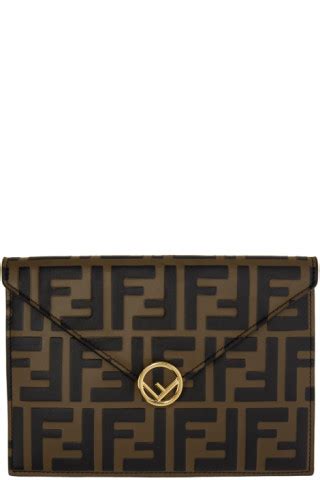 black & brown forever fendi envelope pouch|blacks outdoors website.